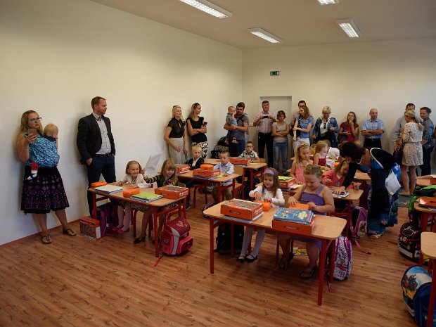 Prvni den ve skole