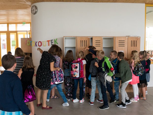 Prvni den ve skole