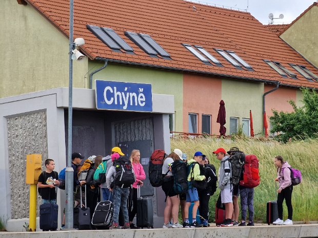 Odjezd na Skolu v Prirode